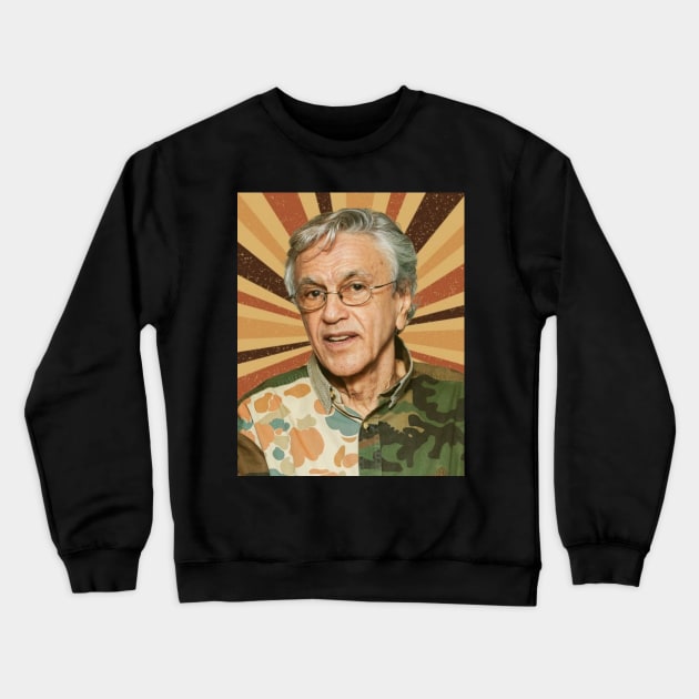 Retro Caetano Crewneck Sweatshirt by Tiru Store 